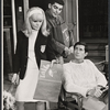 Connie Stevens, Richard Benjamin and Anthony Perkins in the stage production The Star-Spangled Girl 