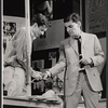Anthony Perkins and Richard Benjamin in the stage production The Star-Spangled Girl 