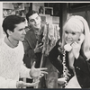 Anthony Perkins, Richard Benjamin and Connie Stevens in the stage production The Star-Spangled Girl 