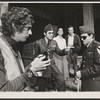 Cliff De Young, Hector Elias, Elizabeth Wilson, Tom Aldredge and David Selby in the stage production Sticks and Bones