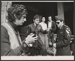 Cliff De Young, Hector Elias, Elizabeth Wilson, Tom Aldredge and David Selby in the stage production Sticks and Bones