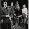 Drew Snyder, Hector Elias, Cliff DeYoung, Tom Aldredge and Elizabeth in the stage production Sticks and Bones