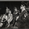 Tom Aldredge, Alan Cauldwell, Rue McClanahan, Hector Elias and Drew Snyder in the stage production Sticks and Bones