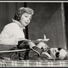 K. Callan and Drew Snyder in the stage production Sticks and Bones