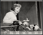 K. Callan and Drew Snyder in the stage production Sticks and Bones