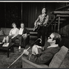 K. Callan, Tom Aldredge, Alan Cauldwell and Drew Snyder in the stage production Sticks and Bones
