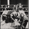 Elizabeth Herring [left] and other members of The Combine in the 1969 stage production Stomp