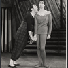 Anthony Newley and Anna Quayle in the stage production Stop the World - I Want to Get Off