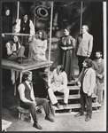 Andy Robinson, Katharine Dunfee [left] and unidentified others in the stage production Subject to Fits