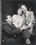 Martin Sheen, Martha Scott and Jack Albertson in the tour of The Subject Was Roses