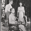 Robert Lansing, Hortense Alden and Anne Meacham in the stage production Suddenly Last Summer