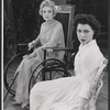 Cathleen Nesbitt and Diana Barrymore in the 1959 tour of the stage production Garden District