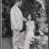 Richard Gardner and Diana Barrymore in the 1959 tour of the stage production Garden District