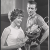 Eileen Fulton and Carl Clark in the stage production Summer of the 17th Doll