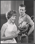 Eileen Fulton and Carl Clark in the stage production Summer of the 17th Doll