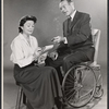 Michaele Myers and Leif Erickson in the 1958 tour of the stage production Sunrise at Campobello