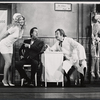 Michele Dubou, Arny Freeman and Robert Alda in the touring stage production The Sunshine Boys