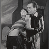 Ray Brown and Arthur Russell in the stage production Sweeney Todd, the Demon Barber of Fleet Street