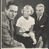 Joseph Wiseman, Margaret Sullavan and Kent Smith in the 1959 New Haven production of Sweet Love Remember'd