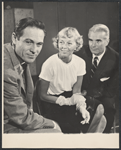 Joseph Wiseman, Margaret Sullavan and Kent Smith in the 1959 New Haven production of Sweet Love Remember'd