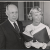 Harold Clurman and Margaret Sullavan in the 1959 New Haven production of Sweet Love Remember'd