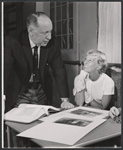 Harold Clurman and Margaret Sullavan in the 1959 New Haven production of Sweet Love Remember'd