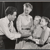 Fay Bainter, Inga Swenson [center] and unidentified others in the stage production A Swim in the Sea