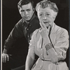 Robert Carraway and Fay Bainter in the stage production A Swim in the Sea