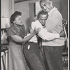 Hilda Haynes, Bill Gunn and Lincoln Kilpatrick in the stage production Take a Giant Step