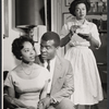 Hazel Scott [right] in the stage production Tambourines to Glory