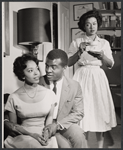 Hazel Scott [right] in the stage production Tambourines to Glory