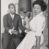 Nipsey Russell and Hilda Simms in the stage production Tambourines to Glory