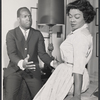 Nipsey Russell and Hazel Scott in the stage production Tambourines to Glory