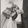 J.D. Cannon and Jane White in the 1960 Central Park production of The Taming of the Shrew