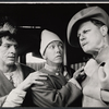 William Duell [center] and unidentified others in the 1965 Central Park production of The Taming of the Shrew