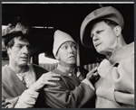 William Duell [center] and unidentified others in the 1965 Central Park production of The Taming of the Shrew