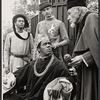 Drew Eliot [center] and unidentified others in the 1965 Central Park production of The Taming of the Shrew