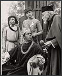 Drew Eliot [center] and unidentified others in the 1965 Central Park production of The Taming of the Shrew