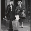 Joan Plowright and Hermione Baddeley in the stage production A Taste of Honey