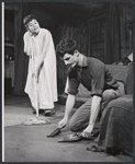 Joan Plowright and Andrew Ray in the stage production A Taste of Honey