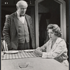 Hermione Baddeley and unidentified in the stage production A Taste of Honey