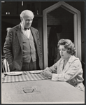 Hermione Baddeley and unidentified in the stage production A Taste of Honey