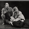 Anthony Quinn, Margaret Leighton and Charles Grodin in the stage production Tchin-Tchin