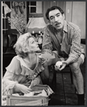 Margaret Leighton and Anthony Quinn in the stage production Tchin-Tchin