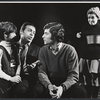 Jackie Mason, Barry Pearl, Marilyn Cooper and unidentified in rehearsal for the stage production A Teaspoon Every Four Hours