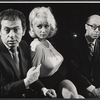 Jackie Mason, Lee Meredith and Bernie West in rehearsal for the stage production A Teaspoon Every Four Hours
