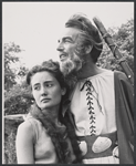 Kathleen Widdoes and Paul Stevens in the Central Park production of The Tempest