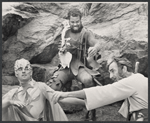 Richard Jordan, James Earl Jones and Paul Stevens in the Central Park production of The Tempest