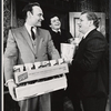 Michael McGuire, Paul Sorvino and Charles Durning in the stage production That Championship Season