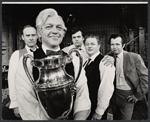 Michael McGuire, Richard Dysart, Paul Sorvino, Charles Durning and Walter McGinn in the stage production That Championship Season